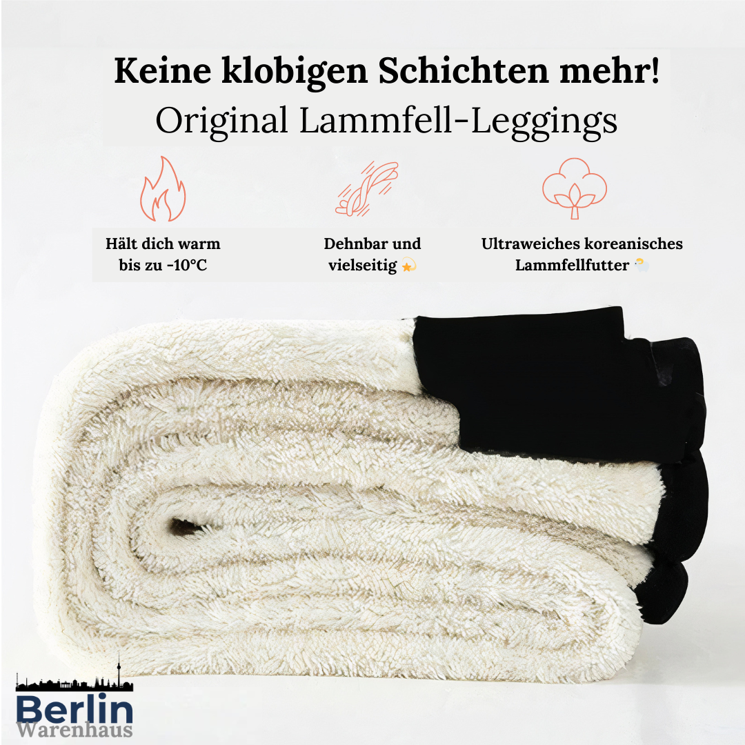 Original Lammfell-Leggings™ 2.0 – Wärme ohne Kompromisse